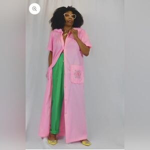 Vintage 60s The Comfort Coat for Sears House Coat Size M/L